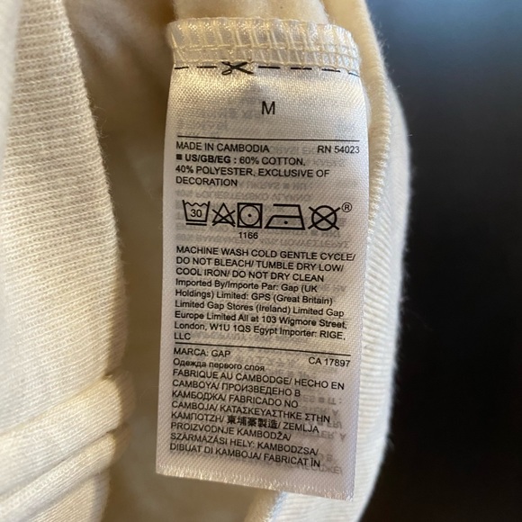 NWOT Gap Zipped Sweater - Picture 5 of 5